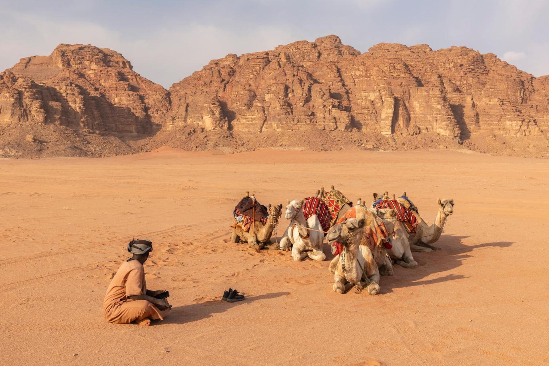 Wadi Rum Camp& Jeep Tour Esterno foto